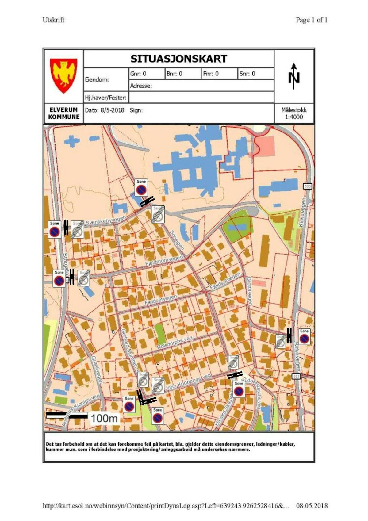 Parkering Forbudt Pa Store Deler Av Gaarderlokka Elverum Kommune Parkering Forbudt Pa Store Deler Av Gaarderlokka Elverum Kommune