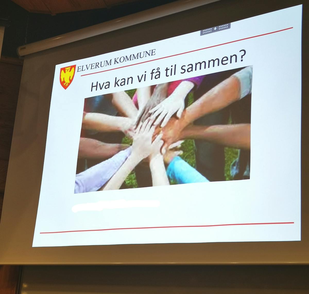 Mote frivillige auditoriet