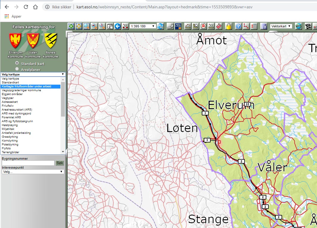Registrering Av Friluftsomrader Elverum Kommune
