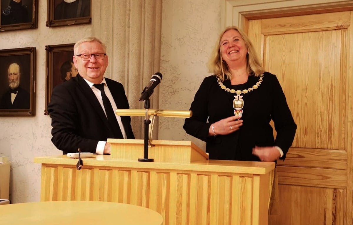 Lillian Skjærvik og Erik Hanstad